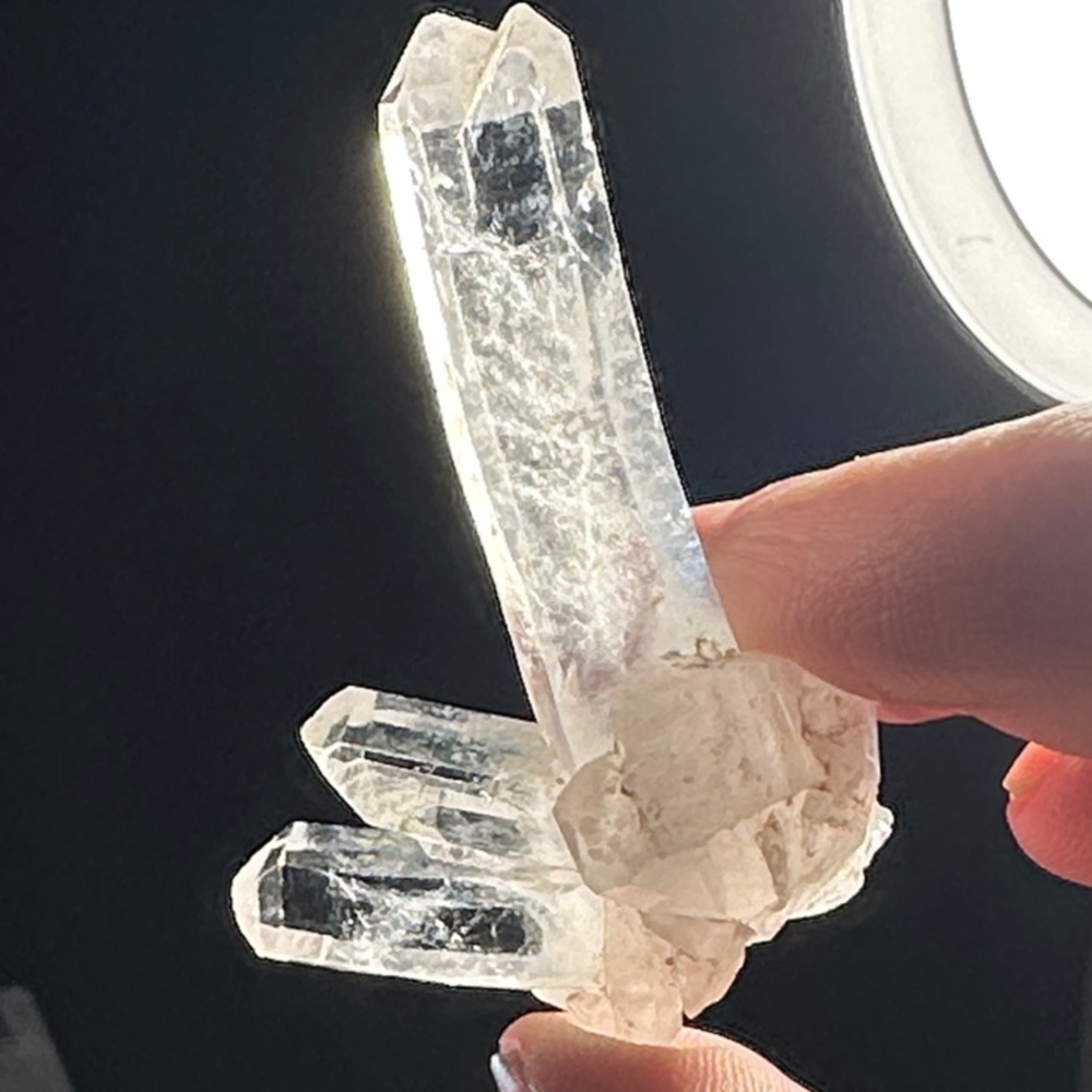 Clear Quartz Crystal Cluster